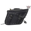 Dream Apparel PVC Black Concealed Carry Motorcycle Touring Biker Saddlebag