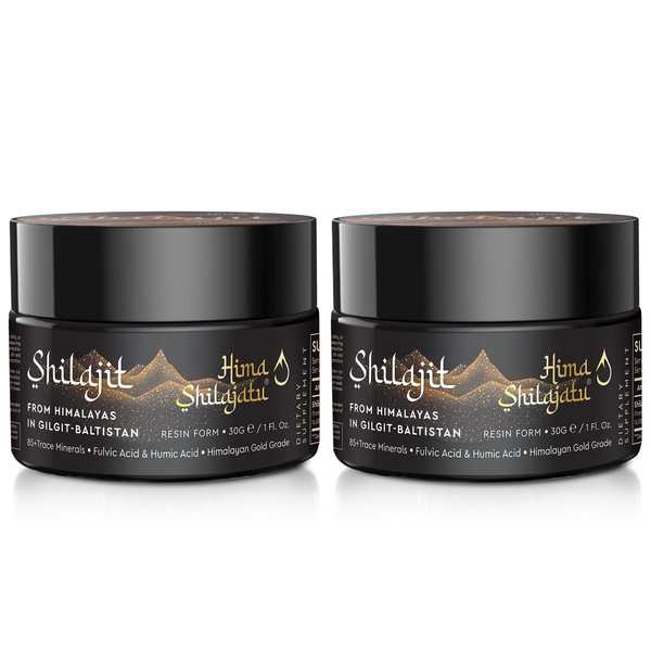 Shilajit Pure Himalayan Shilajit Resin - Gold Grade 100% Pure