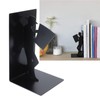 Wrought Iron Figure Book Stand Readers Book Stand Bookshelf Ornaments