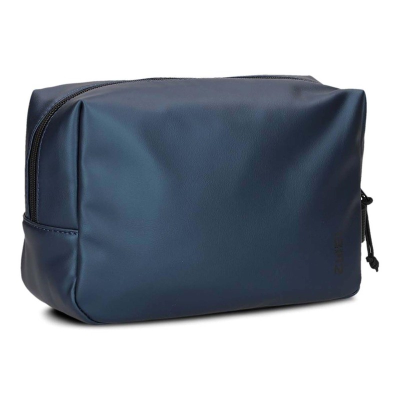 zwei Necessaire CAN50 Metallic Wash Bag Blue Dark Blue