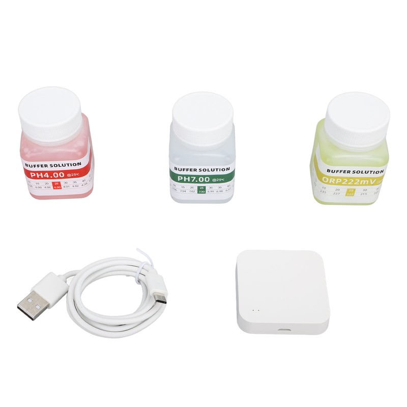 Pool Cleaning Ionizer Smart Wireless PH ORP Salt Monitoring Floating