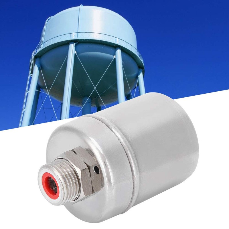 1/2" Aquarium Float Ball Valve Automatic Water Level Regulator Stainless