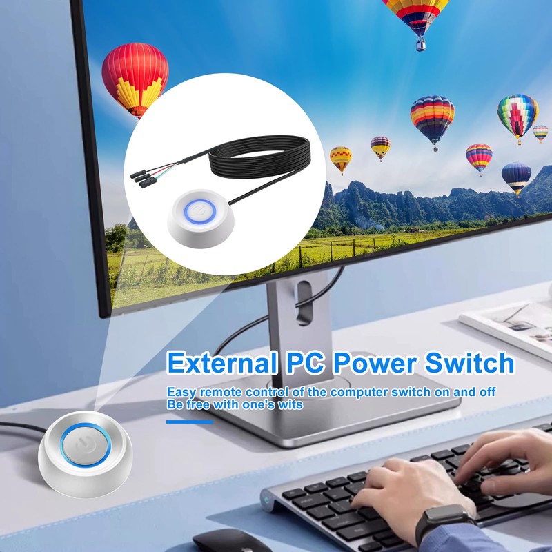 PC Power Switch Computer