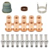 TIANLYLIN 23pcs IPT-60 PT-60 IPT-40 PT40 Plasma Cutting Torch Tip