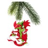 Fairy Tale Dragon on Candy Cane 10cm - Red Green