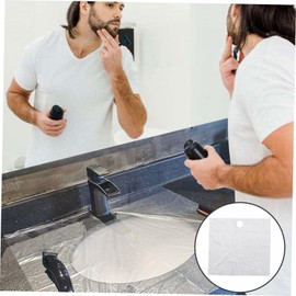 Beavorty Beard Hair Catcher Sheets 20pcs for Bathroom Sink Beard Catcher for Shaving Sink Easy Disposal Tool