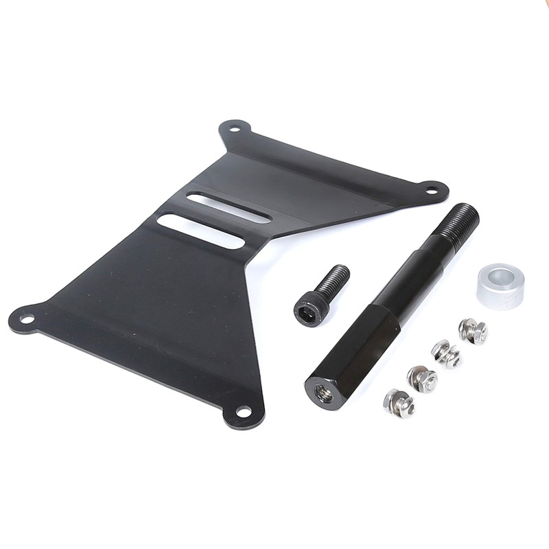 ECOTRIC Front Tow Hook License Plate Bracket Compatible with 2013+