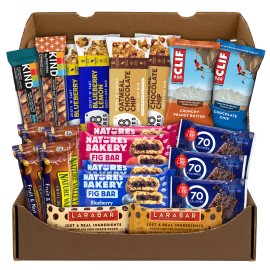 Snack Bar de Nutrición Saludable Mezcla Sabores Surtidos agarrar On-The-Go 23/Caja vuelta