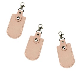 YIUWLMN 3Pcs Flash Drive Case USB Storage Case USB Flash Drive Leather Case USB Protective for Protecting Your USB Flash Drive and Easy Storage,Pink Appearance, Full of Girl's Heart