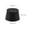 MECCANIXITY Rubber Tapered Plug 33mm to 41mm with Hole Test
