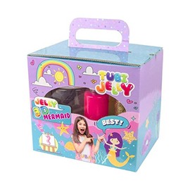 Zestaw Tubi Jelly 6 kolorĂlw maĹe akwarium Syrenka