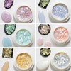 Tokyo Koeki T10-J Opal Glitter Powder, 6 Color Set, Approx.