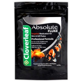 Cloverleaf Absolute Fluke 100g (2 x 50g) Pond Fish Treatment