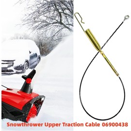 KOIUETUA 06900438 Auger & Upper Traction Cable for Ariens Snowblowers 920013, 920014, etc. & Compact/SNO-Tek 24 28 120V ST24 Snow Blower