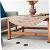OHPHCALL 8 Pcs Non Slip Rubber Floor Protectors Scratch Furniture