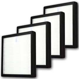 Westinghouse True HEPA H13 Filter Replacement Compatible with 1701 and 1702 Model Air Purifiers (Set of 4)