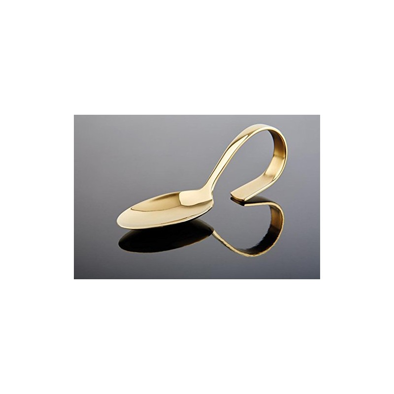 APS 691 Gourmetlöffel "CLASSIC", Länge 12 cm, 18/8 Edelstahl, Gold-Look