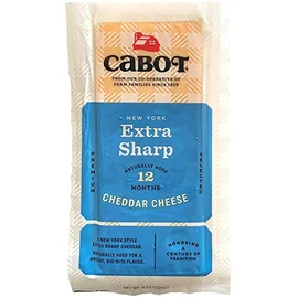 New York Extra Sharp Cheddar Cheese, 8 oz. (4 pack)