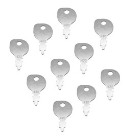 GKZKNG Compatible Hustler Zero Turn Mower Ignition Key, 10-Pack, Fits Raptor, FasTrak, Super Z, Replacement Lawn Mower Key, Suitable for Hustler Mower, Zero Turn Mower Key