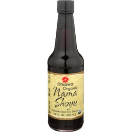 Gold Mine Natural Food Co - Nama Shoyu, Unpasteurized Soy Sauce, Japanese Fermented, Rich Probiotics, Non-GMO - 10 oz Bottle for Sushi