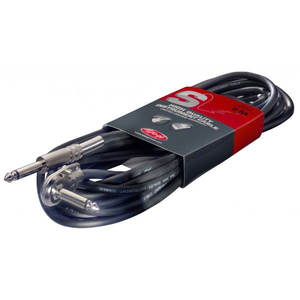 Stagg SGC6PL S-Series Right Angle Phone Plug to Straight Phone