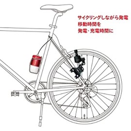 Igfi Corporation Igfi Chargeman Generator for Bicycle Generator