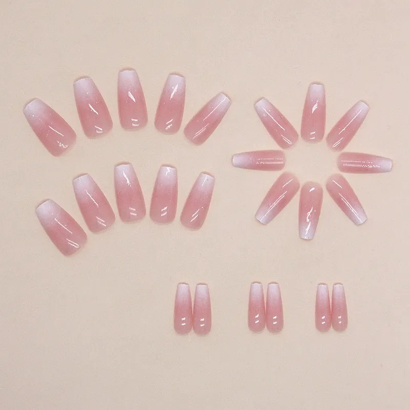 Kit De Uñas Postizas Y Pegamento De Uñas, 24