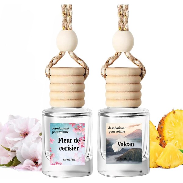 Shinfirst Dsodorisant de voiture suspendu, diffuseur d'huiles essentielles pour voiture,