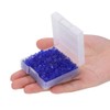 Reusable Silicone Desiccant, Blue Indicating Gel Desiccant Beads Compact Lightweight