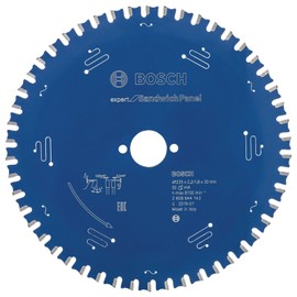 Bosch 2608644143 50 Teeth Expert Circular Saw Blade for Sandwich Panels, Blue, 235 x 30 x 2.2 mm