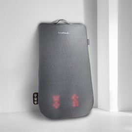 AmaMedic AM10027 Back Massage Pad, Dual Massage Heads, Intuitive Button, Flattening Material, Portable Handle