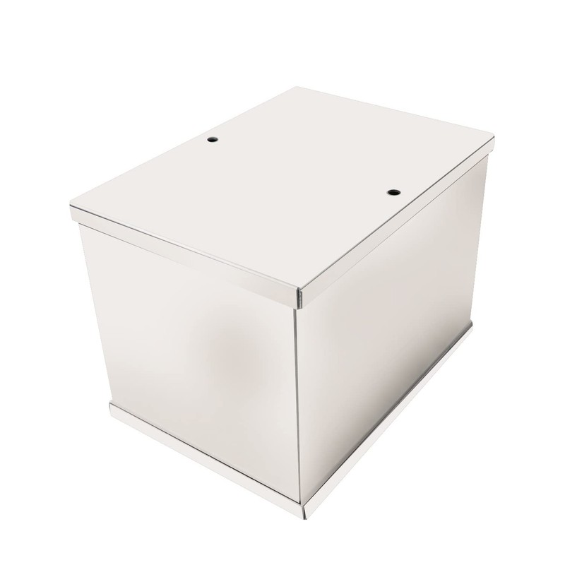 HKAUTOPART Complete Aluminum Battery Box Relocation Kits Compatible with Universal
