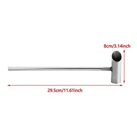 Stainless Steel Sugar Spoon,Cotton Candy Scoop,Marshmallow Machine Spoon With 29cm Super Long Handle