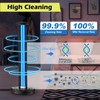 Qualirey UV Light with UV Safety Glasses, 100W Ozone Free