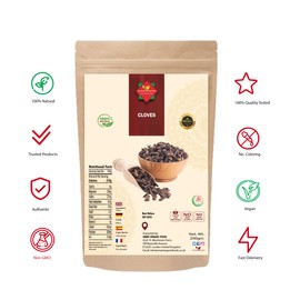Cloves Whole I Premium Quality I Sun dried in Organic environment| Indonesian| 200G