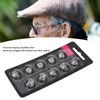 10pcs Hearing Amplifier Open Domes 10MM Silicone Transparent Soft Prevent