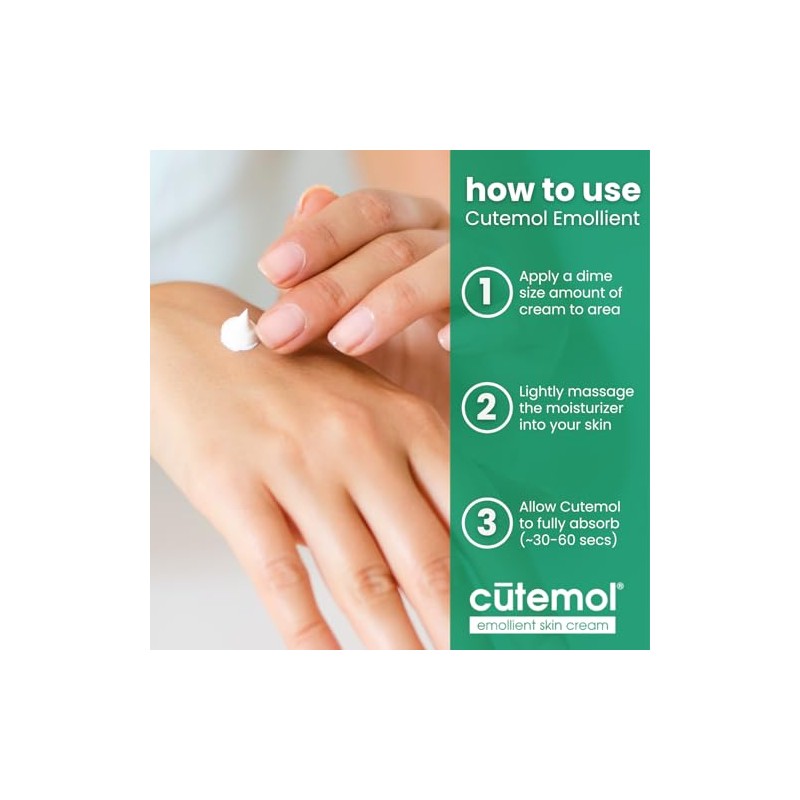 Cutemol Emollient Cream, 8-Ounce