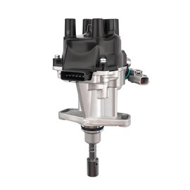 MAS Ignition Distributor W/Cap & Rotor Compatible with 1996-2001 Acura Integra Honda Civic Del Sol Replacement for 22100-1S702 D4T9401 22100-1S704