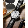 LIGE Men's Watches Chronograph Waterproof Large Face Date Luminous Fashion