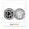 kwmobile 2 x Table Handbag Holder Hook - Foldable Non-Slip