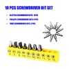 Mini Screwdriver Set 10 PCS With Wrench Pocket Screwdriver Bit