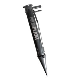 Kamikaze Bulb Planter Tool - Heavy Duty Vegetable Bulb Planter for Soft Loam Soil, Durable Double Handle with Reinforced Tip. Professional Grade Steel Garden Tool, Easy Use for Planting Bulbs