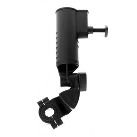 AIMALL Durable Golf Umbrella Holder for Buggy Cart, Baby Pram, Wheelchair, Adjustable Clamp, Black, 13 inches Long