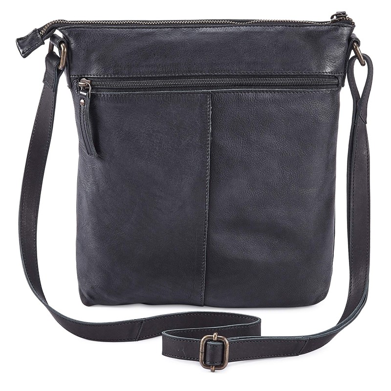 Cochoa Women's Vintage Genuine Leather Large Shoulder Bag Leather Handbag,