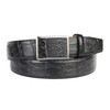 Anthoni Crown Men's Automatic Leather Belt, black