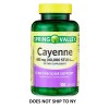 Spring Valley Cayenne Metabolism Support Supplement Capsules 455 mg 100
