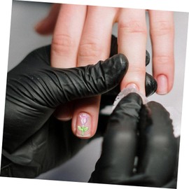 Outanaya 30pcs Glow Dark Nail Charms Flower Nail Art Decorations for Stylish Manicure Designs for Art and for Women and Friends