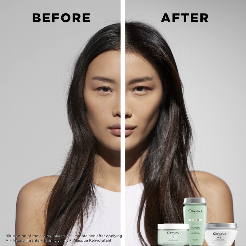 Kérastase Shampoo for Oily Scalp and Stressed Lengths, Balancing and