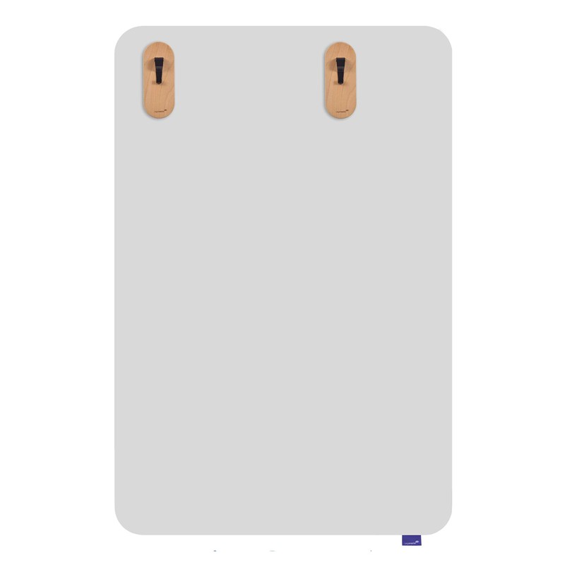 Legamaster 7-122825 WOODEN Magnetic Hook for Flipchart Pads, Pack of