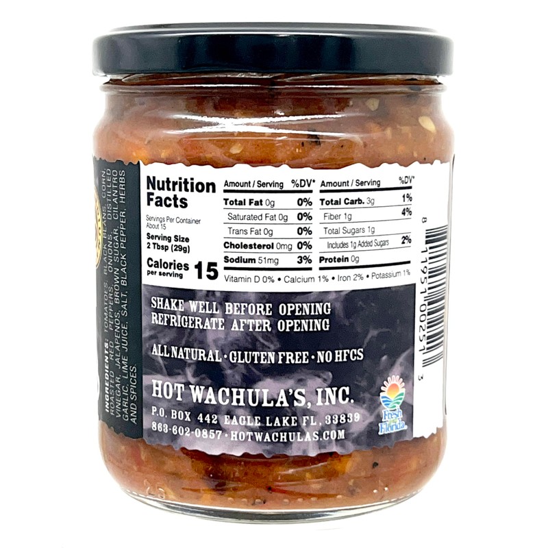 Hot Wachula’s Southwest Black Bean & Corn Salsa | Medium